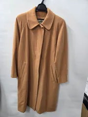 アクアスキュータム Aquascutum ロングコート キャメル 英国製 ウール アンゴラ レディース M〜Lのサムネイル