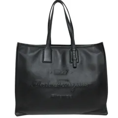 美品Salvatore Ferragamo 1927 ブラック トートバッグ メンズ