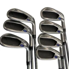 【中古】 つるや AXEL BL(2014) 8S アイアンセット IR GS 85 (フレックスS) メンズ 男性用 右利き 右用 Dランク ゴルフクラブ