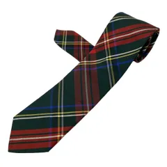PaulSmith(ポールスミス) ネクタイ メンズ ダークグリーン×レッド×マルチ チェック柄