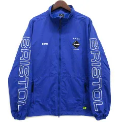 エフシーレアルブリストル F.C.Real Bristol FCRB スタンドカラー ブルゾン ナイロン ジャケット STAND COLLAR BLOUSON ブルー 青 L FCRB-189018