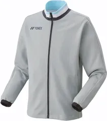 ヨネックス YONEX テニス ユニニットウォームアップシャツ ジャケット ジャージ アウター トップス 長袖 練習 トレーニング 部活 クラブ UVカット 吸汗速乾 制電 メンズ レディース  50152 275 グレーモク