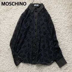 極美品 希少 ケンゾー ジャングル シアーシャツ 花柄 刺繍 貝ボタン 38 