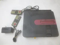  ゲーム ファミコン 本体 シャープ ツインファミコン AN-500B ブラック 中古品