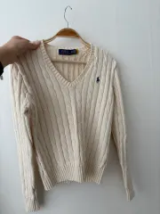 ポロ Vネック ニット xs