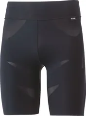 ヨネックス YONEX ユニハーフスパッツ 機能インナー コンプレッション アスリートモデル アンダーウエア 着圧 UVカット ストレッチ 試合 トレーニング メンズ レディース  STBA2011 007 ブラック