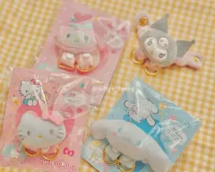 サンリオ マスコット フェア キーホルダー ストラップ ホルダー / ハローキティ クロミ マイメロディ シナモロール