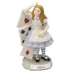 세토크래프트 이상한 나라의 앨리스 스마트 폰 스탠드 앨리스 SR-0782 화이트 사이즈 / W8.8 × L8.4 × H15.4cm