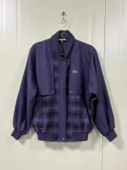 90s ヴィンテージ ラコステ CHECK パータン ブルゾン ジャケット