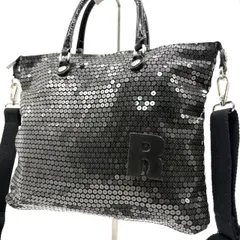 ルコライン RUCOLINE トートバッグ 2way スパンコール ブラック 肩掛け 斜め掛け ショルダーバッグ 大容量 軽量 キラキラ レディース カジュアル おしゃれ 人気 通勤 通学 旅行 デイリー ブランドバッグ