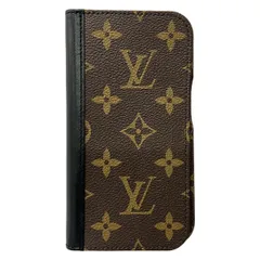LOUIS VUITTON(ルイヴィトン) 携帯電話ケース モノグラム美品  IPHONE15PROフォリオ M82891 - レザー、牛革