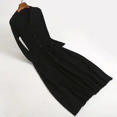 再入荷 ニットワンピース 秋冬 大人 長袖 きれいめ ロング ニット ワンピース フレア タイトワンピース ニットロングワンピース Vネック 大人 おしゃれ 春 キャメル オフホワイト ブラック ベージュ ブラウン グレーブルー