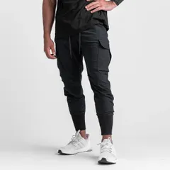 再入荷 ジョガーパンツ 未使用 スウェットパンツ メンズ ジャージ トレーニングパンツ スポーツウェア パンツ テーパードパンツ ストレッチ 伸縮性 ウエストゴム 裾リブ 裾ゴム 絞れる リラックス ランニング ジム フィットネス 筋トレ