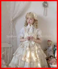 再入荷 人気商品★シンプルロリータジャンパースカート普段着や女子会にもぴったり