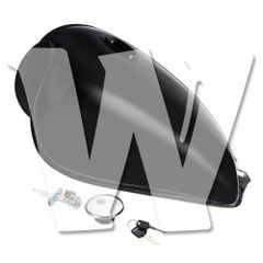 ホンダ スティード 400 純正タンク 鍵とコック付き 黒 - メルカリ