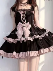 再入荷 【送料無料】コスプレ衣装 ゴスロロリータドレAライステージ衣アイドルコスプレ花嫁