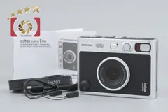 【中古】FUJIFILM 富士フイルム instax Mini Evo ブラック インスタントカメラ