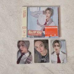 RIIZE（ライズ）ウォンビン(WONBIN) Solo Single 「All of you」ソロジャケット盤 日本 開封アルバム トレカ 付き