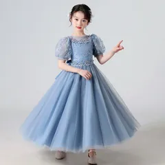 送料無料 子供ドレス 女の子 ドレス ロングワンピース ワンピース 入学式 結婚式 発表会 ピアノ発表会 キッズ フォーマル キッズドレス 子供服 フォーマル発表会 卒業式 小学生 中校生 子供 キッズのサムネイル