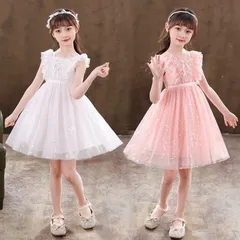 再入荷 女の子 ドレス ピアノ発表会 子供 ワンピース フォーマル キッズ ドレス 星柄飾り エレガント 演奏会 結婚式 入園式 パーディー 子供服 プレゼント 演奏会 結婚式 入園式 パーディー 子供服 お姫様ドレス お呼ばれ