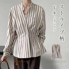 美品✨LEVI PATAxFRAMeWORK フレームワーク ストライプシャツF - メルカリ