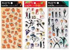 新品 劇場版『チェンソーマン レゼ篇』 クリアシール ソロ ペア ポチタ