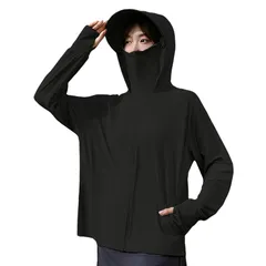 【新品】 [AOY] ラッシュガード レディース 【ひんやり×UV対策♪軽やかな着心地・9色展開】 ラッシュガード UVカット 日焼け防止 接触冷感 涼しい 通気性 パーカー フード付き 軽量 速乾 紫外線対策 日焼け対策 夏 アウトドア 海 通勤 通学 