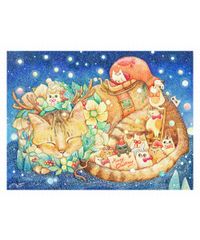 くーちゃん様おまとめ⭐️ふわふわガーゼハンカチ⭐️おとぎの国の猫と