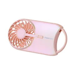 【2024年モデル】Francfranc フランフラン フレ キャリーファン オーロラ ピンク 薄型 携帯扇風機 3段階風量調整 USB充電 Type-C 対応 ギフト プレゼント 贈り物 [オーロラピンク]