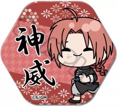 即購入⭕️即日発送 銀魂 神威 缶バッジ - メルカリ