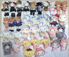 サンリオ ぬいぐるみ キーホルダー_ロングダリ ユニコーン hello kitty(ハローキティ) ポムポムプリン クロミ シナモロール