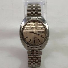 C191 SEIKO 5 自動巻き 腕時計 23石 シルバー - メルカリ