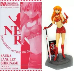 【中古】フィギュア 式波・アスカ・ラングレー エヴァンゲリオンレーシングVer. 「ヱヴァンゲリヲン新劇場版」 1/8 レースクィーンフィギュア 2010年個人スポンサー特典