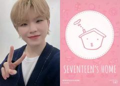 【二手】收藏卡(男性) 147：SEVENTEEN/WOOZI(優揮)/「SEVENTEEN’s HOME MERCHANDISE」交易卡
