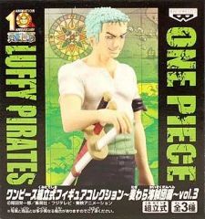 【二手】模型 索隆「航海王」組裝模型收藏～草帽海賊團篇～vol.3