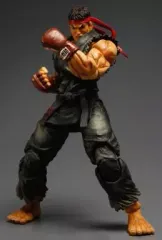 【中古】フィギュア PLAY ARTS改 リュウ Black ver. 「スーパーストリートファイターIV」 e-STORE限定