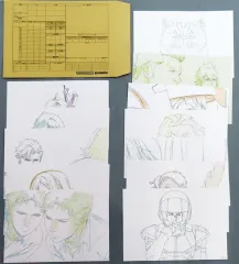 【中古】原画イラストボード 付録付)機動戦士ガンダム 閃光のハサウェイ キルケーの魔女　複製原画セット 