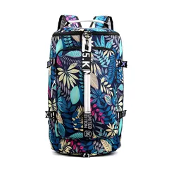 【新着商品】部活 防災 登山 スポーツ 海外旅行 出張 PC収納 アウトドア 大きめ バックパック 多機能 55L 軽量 男女兼用 ボストンバッグにもなる 登山リュック ダッフルバッグ 大容量 メンズ リュックサック