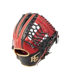 新品 HI-GOLD ハイゴールド 一般軟式用グラブ 己極 OKG-1205 SRバーニングオレンジ×SRブラック LH 右投 三塁手・オールポジション用