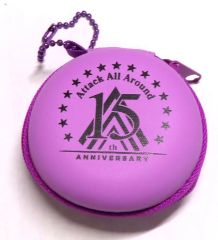 [중고] 지갑·패스 케이스 우노 미사코 코인 케이스(퍼플) [AAA +PLUS+ FAN EXHIBITION -Thanks 15th Anniversary-] AAA CAPSULE TOY FI5TEEN -FIRST ATTACK-굿즈