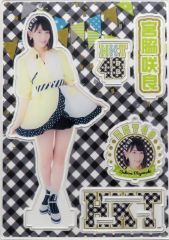 ニ*ル様 宮脇咲良 HKT48 公式トレカ 2枚セット レアカード 似顔絵 浴衣