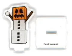 【中古】アクリルスタンド・アクリルパネル スノウゴーレム アクリルジオラマ ～フィールドコレクション～ 「MINECRAFT -マインクラフト-」