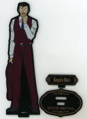 【中古】アクリルスタンド・アクリルパネル 毛利小五郎 メインビジュアル ブラックアクリルスタンド 「名探偵コナン」 コナンプラザ2025限定