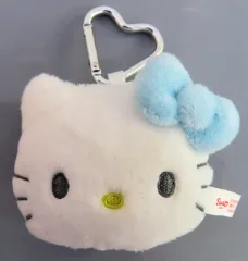 【中古】キーホルダー ハローキティ(ブルー) フェイス形マスコットホルダー(I Love Hello Kitty) 「サンリオキャラクターズ」