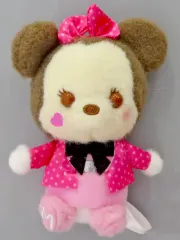 【中古】ぬいぐるみマスコット・ぬいぐるみバッジ ミニーマウス #MY推しDAYS ジャケットフォト ミルキーボア マスコット 「ミッキー＆フレンズ」