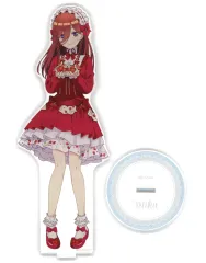 【中古】アクリルスタンド・アクリルパネル 中野三玖 描き下ろし ショートケーキイメージコーデver. BIGアクリルスタンド 「五等分の花嫁＊ アニメイトフェア」