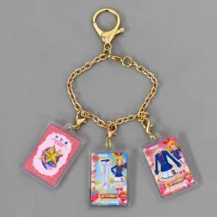【中古】キーホルダー 星宮いちご(スターライト学園) アイカツ!カード★バッグチャーム A 「一番くじ アイカツ!～スターライト学園へようこそ!～」 B賞