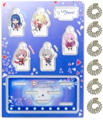 【中古】キーホルダー Leo/need コラボ限定ユニットチャームセット 「プロジェクトセカイ カラフルステージ! feat. 初音ミク×スシロー」 ユニットチャームセット付き限定セット6貫注文特典
