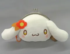【中古】バッグ シナモロール ミニフェイスがま口ポーチ ほうじ茶 「サンリオキャラクターズ」