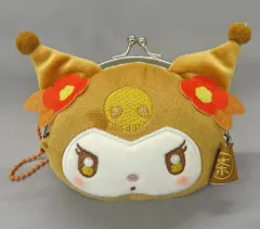 【中古】バッグ クロミ ミニフェイスがま口ポーチ ほうじ茶 「サンリオキャラクターズ」